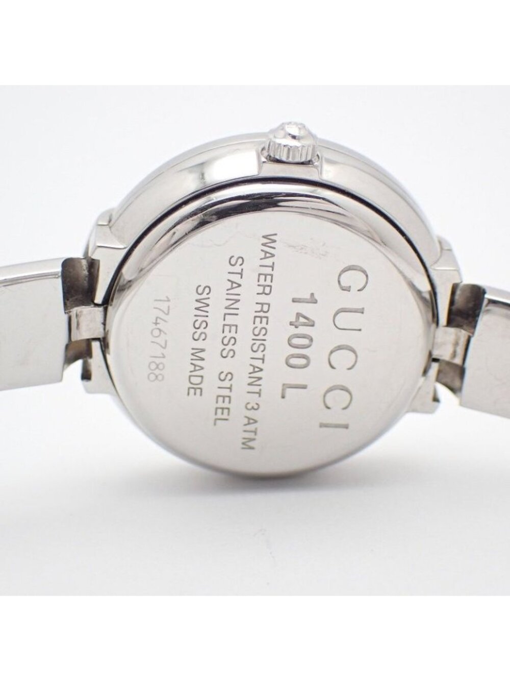 Gucci Bracelet Watch Quartz Pink Shell Dial with GG Logo - Picture 9 of 9